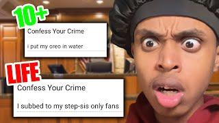 Sentencing My Viewers Crime Confessions