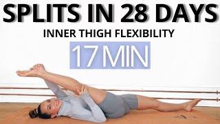 GET YOUR SPLITS / Inner Thigh Flexibility | 28 DAY SPLITS CHALLENGE | 17 MIN | Daniela Suarez