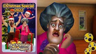 Scary Teacher 3d:Christmas Special 2022 full gameplay|Roblox Jordan