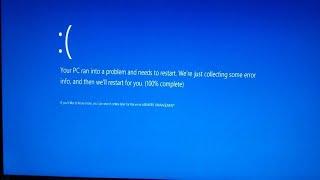 Your PC Ran Into a Problem and Needs to Restart windows 11