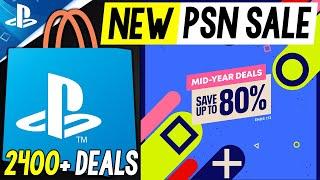 GIGANTIC NEW PSN SALE LIVE NOW! Mid Year Deals Sale - 2400+ Deals (NEW PlayStation Game Deals)