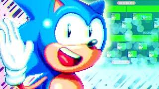 Let's making Sonic Mania Hesse Sonic Movement | Made with KineMaster [GREEN SCREEN DOWNLOAD]