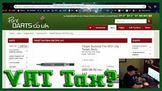 Buying Darts From UK Dart Shops? - Don't Let VAT (tax) Confuse You