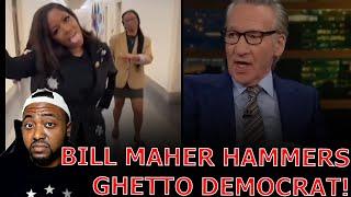 Bill Maher CALLS OUT Ghetto Democrat For RATCHET Behavior During Trump Joint Address To Congress!