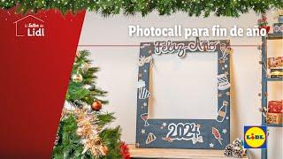 Cómo hacer Photocall de Fin de Año  | Manualidades Navideñas | Lidl España