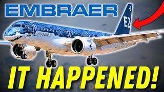 The NEW Embraer E2 Will DESTROY The Entire Aviation Industry! Here's Why