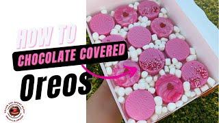 Valentine's Day Chocolate Covered Oreos Tutorial