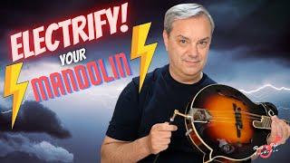 Electrify Your Mandolin – Using Bridge Pick Up #rockpopmandolin