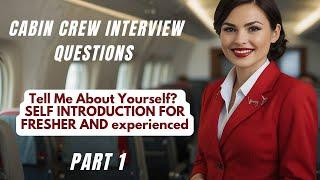 Tell Me About Yourself | Sample Answer  Interview Questions