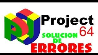 Error al llenar memoria y Plug-in | SOLUCION!!! | Emulador de Nintendo 64 para PC | Project64