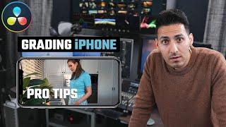 Here's How to Grade iPhone Footage in Resolve