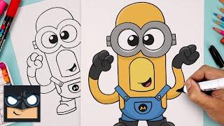 How To Draw Mega Minion Tim | Despicable Me 4