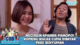 NGELANTUR! AMANDA MANOPO EMOSI NGOBROL SAMA BANG KOMENG - COMEDY OKE DEH