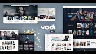 Demo Content Import┇ Vodi ┇ Vodi - Video WordPress Theme for Movies & TV Shows