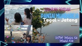 Libur Sekolah || Pantai MuaraReja Tegal Jawa Tengah || Liburan ke Pantai || Pantai Tegal Jawa Tengah