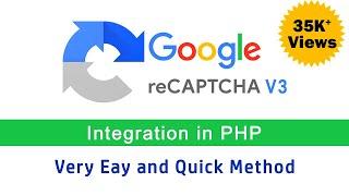 Google reCaptcha v3 Implementation in PHP | Google recaptcha v3 example with Source Code