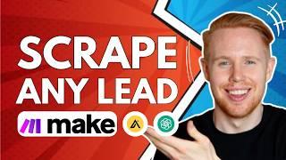 Scrape 100,000+ Apollo.io Leads For Free With Make.com & Apify