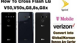 [ENG SUB] How To Crossflash/Convert  LG V50/V50s/G8/8s/8x In Urdu/Hindi Quick Guide