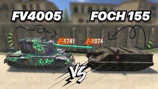 На ЗАБИВ#133 | Какая БАРАБАННАЯ ПТ самая ОПАСНАЯ | FV4005 vs Foch 155