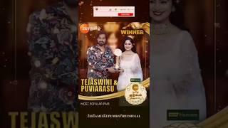 ZeeTamil Kudumba Virudhugal2022 Winner || Zee Kudumbam Awards 2022 || Tamil Musically Zone || Part-2