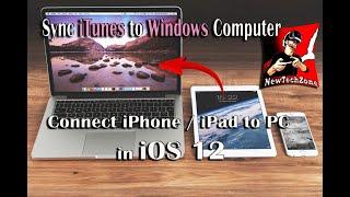 Connect iPhone to PC in iOS 12 | Sync iTunes to Windows Computer