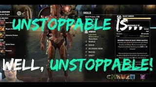 Unstoppable OP? Worth It? The NEW Heavy Armor Skill (ESO Scalebreaker PTS, Week 4) feat. Ferrets