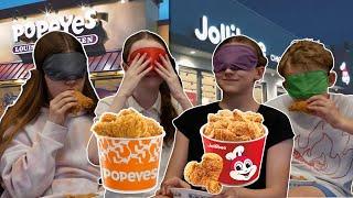 Popeyes Vs. Jollibee︱Blind Taste Test!