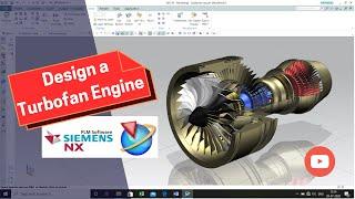 DESIGN OF JET ENGINE in NX | NX CAD TUTORIAL | PROJECT INTRO 2020