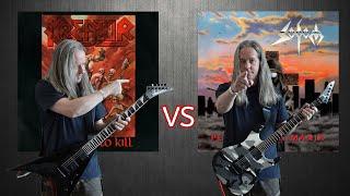 Pleasure To Kill  VS Persecution Mania (Kreator VS Sodom Guitar Riffs Battle)
