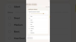 How to Change Notification Vibration Intensity on Samsung Galaxy Z Fold 5 #shorts #samsung