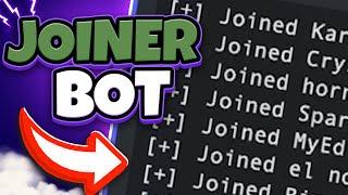 FREE BOT Joins Users To ANY SERVER! How to use it!