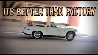 The Barn Find MG Midget got new mods and it's way better!