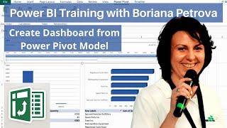 Create Dashboard from Power Pivot Model - Power BI Training with Boriana Petrova