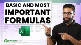 Learn basic formulas and functions of Excel in 5 minutes