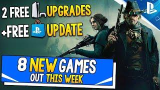 8 NEW PS4/PS5 Games Out THIS WEEK! 2 NEW FREE Upgrades, New Free Update + More New PlayStation Games