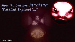 How to Survive PETAPETA with Detailed Explanation +Tips and Tricks