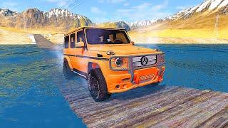 Cars vs Suspension Bridge #3 – BeamNG.Drive | BeamNG Xpert