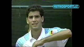 Pete Sampras vs Boris Becker - Wimbledon 1993 - Semifinal - Highlights