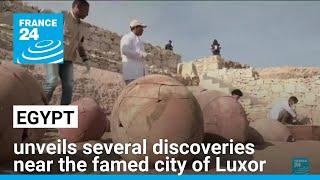 Egypt unveils several discoveries near the famed city of Luxor • FRANCE 24 English