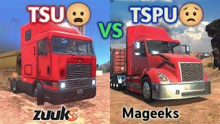 Best Comparison Between Truck Simulator Ultimate with Truck Simulator Pro Usa  | Truck Gameplay