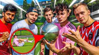 FUßBRUCH FUßBALL CHALLENGE MIT DEM HÄRTESTEN BALL! *Metall Ball*