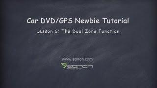 Car GPS DVD Tips: What is Dual Zone Function in Car DVD GPS (2013 Eonon)