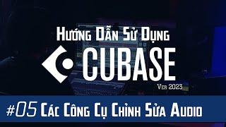 Hướng Dẫn Cubase #05 : Các công cụ Edit Chỉnh Sửa Audio Trong Cubase