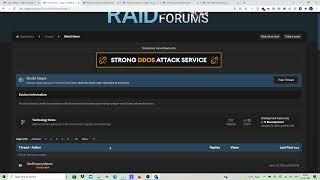 DARK WEB FORUMS FOR HACKERS (EVERTHING IS HERE)