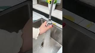 Rotating Water-Saving Sprinkler | Rotating Kitchen Sink Tap #shorts