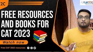 CAT 2023 | FREE Resources and Books | How to CRACK CAT without coaching?