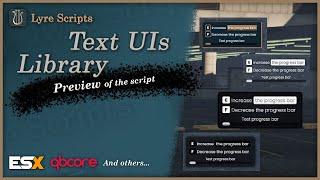 [RELEASE] [FREE] Lyre Text UI - Advanced Text UIs Library