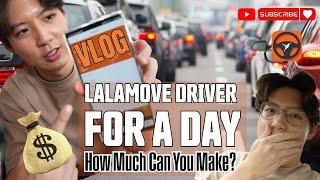 VLOG l How Much Can You Make as a Lalamove Driver in 1 DAY? 