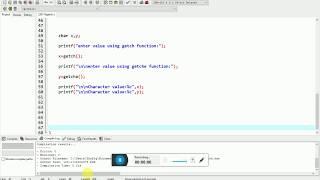 getch and getche function in C and C++ programming language