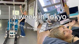 Unaesthetic Week in My Life: Moving in Tokyo & Work Days